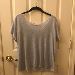 Urban outfitters baby blue top